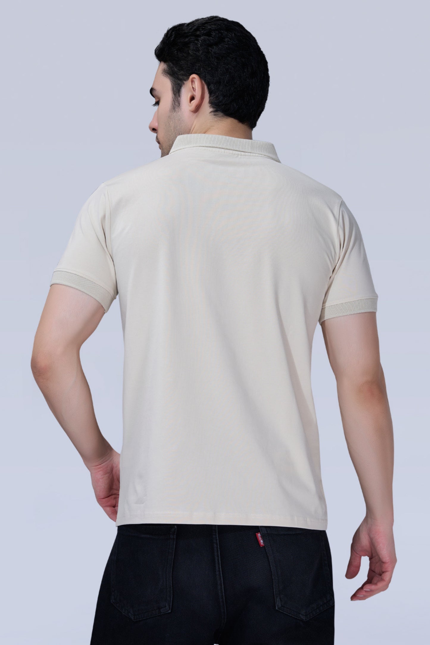 Moon Beam Zipper Polo