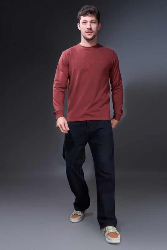 Terracotta Full Sleeve T-shirt