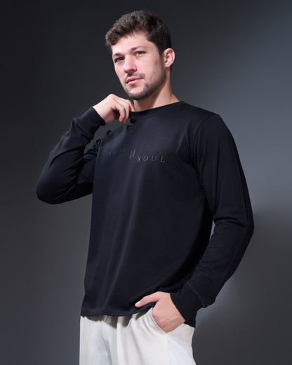 Black Full Sleeve T-shirt