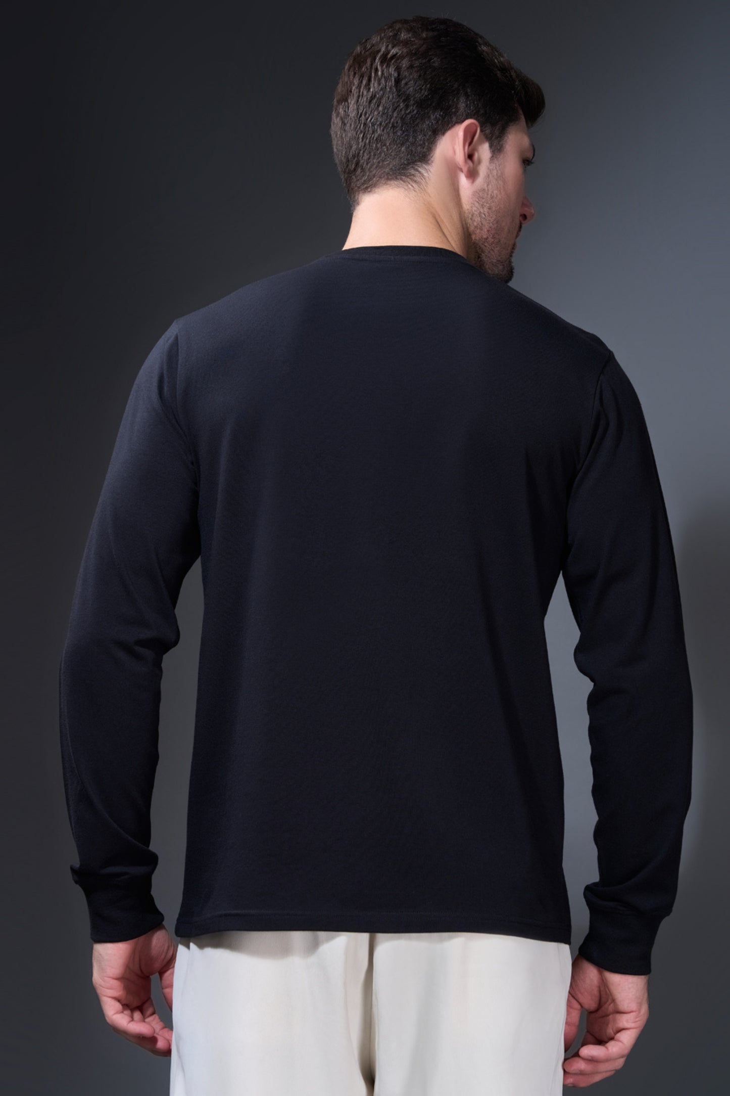 Black Full Sleeve T-shirt