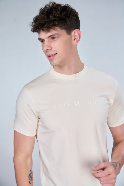Half White T-shirt