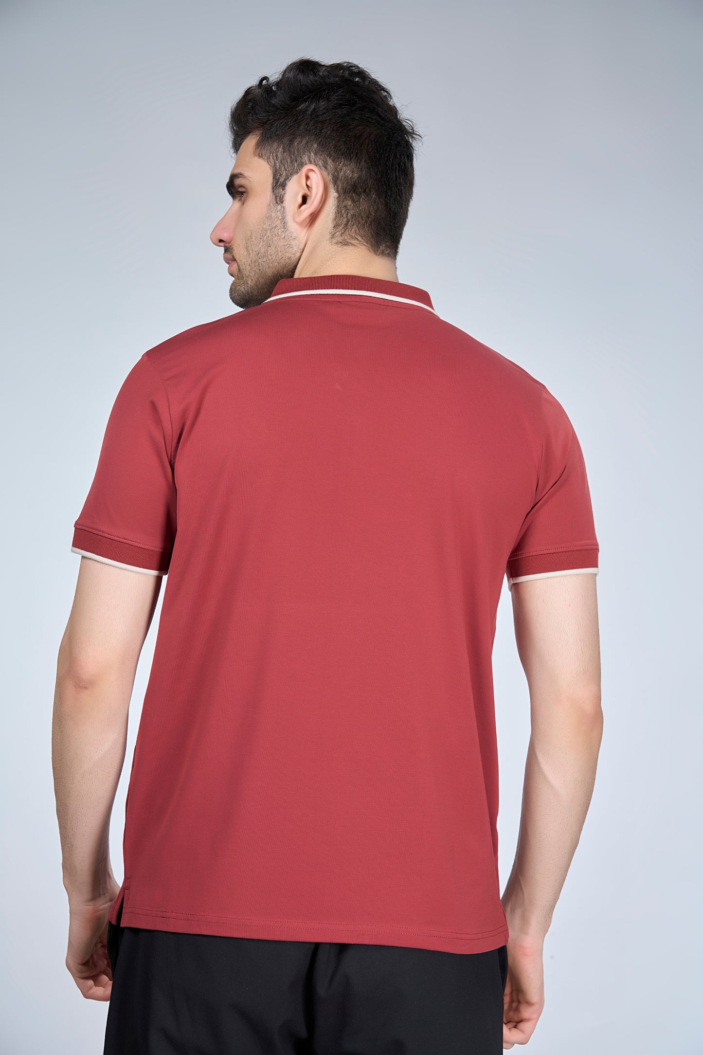 Terracotta Button Polo