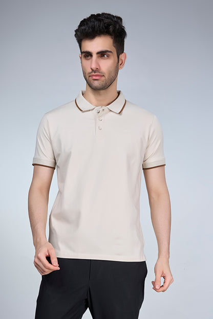 Moon Beam Button Polo