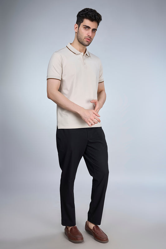 Moon Beam Button Polo