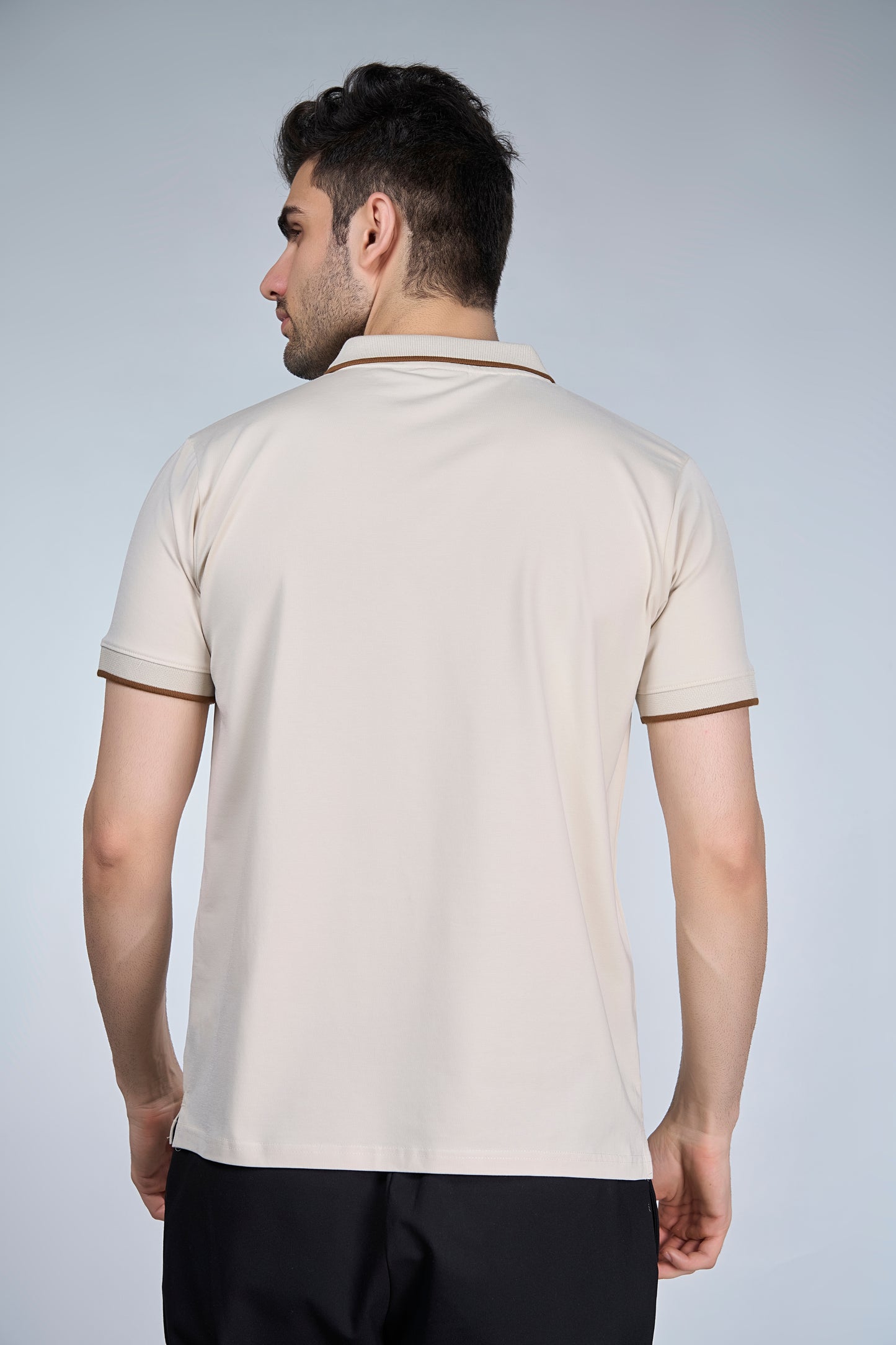 Moon Beam Button Polo