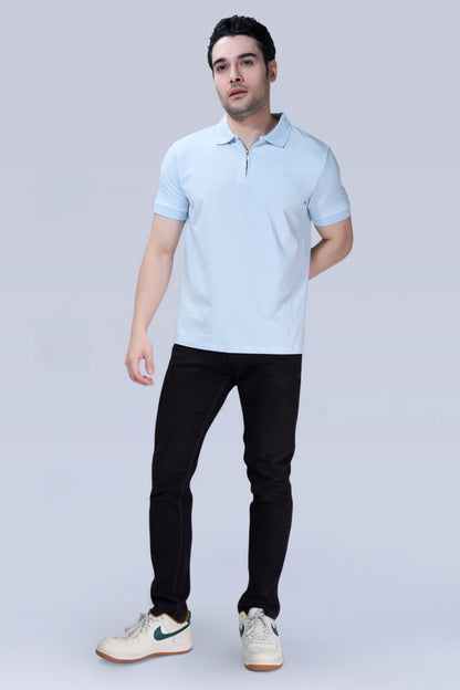 Country Air Zipper Polo