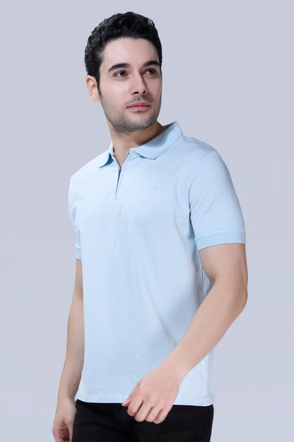 Country Air Zipper Polo